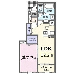 ウィンクルムＡの物件間取画像